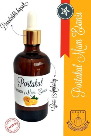 Premium Mum & Buhurdanlık Esansı Portakal 100 ml