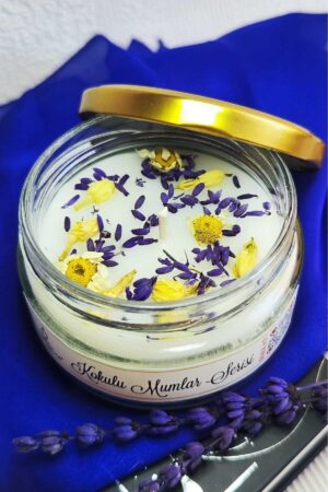 Sandal Ağacı Kokulu Soya Mum 300 gr