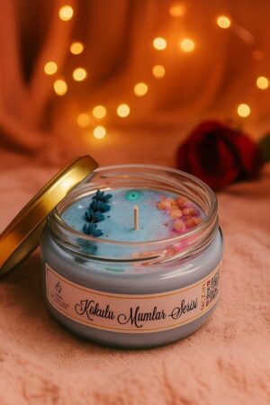 Dolunay Ritüeli Vanilya Kokulu Soya Mum 300 gr