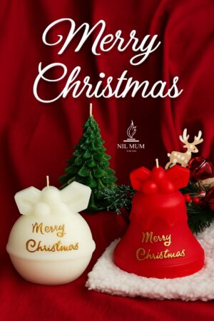 Yeni Yıl Noel Mum Yılbaşı Soya Mum | 3 Parça Süper Christmas Set |