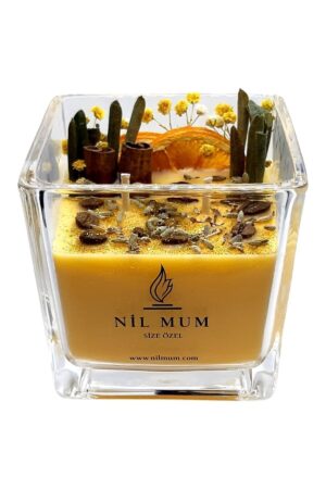 Sonbahar Esintisi Portakal Kokulu Mum | Superbox 500 gr |